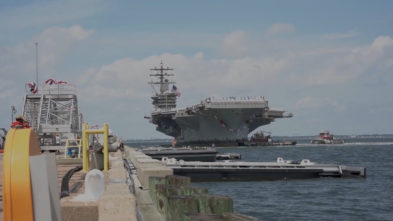 USS Dwight D. Eisenhower Returns to Homeport After 6-Month Deployment to 5th and 6th Fleet