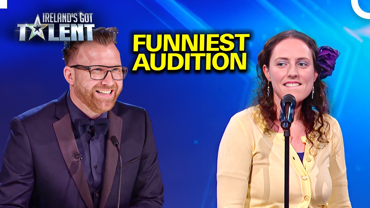 Bernadette Made Everyone Cry LAUGHING! | Ireland's Got Talent