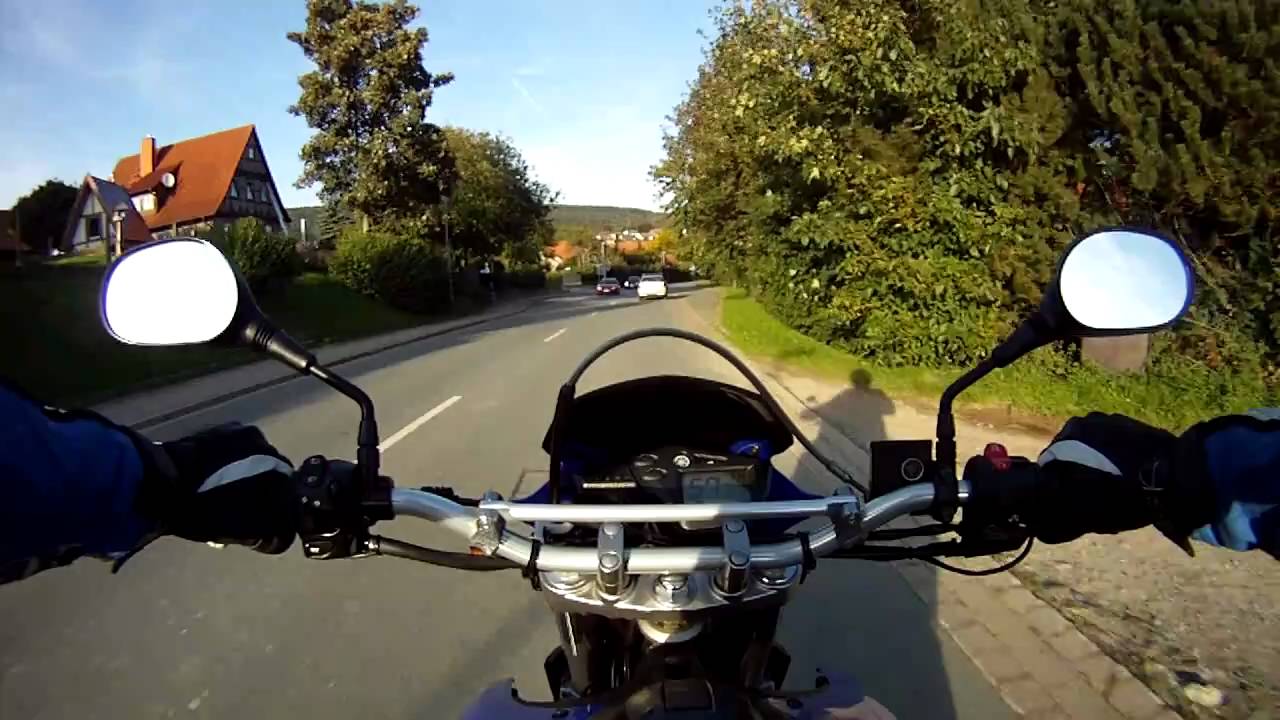 Yamaha XT 660 X - Nienstedter Pass (GoPro Hero HD)