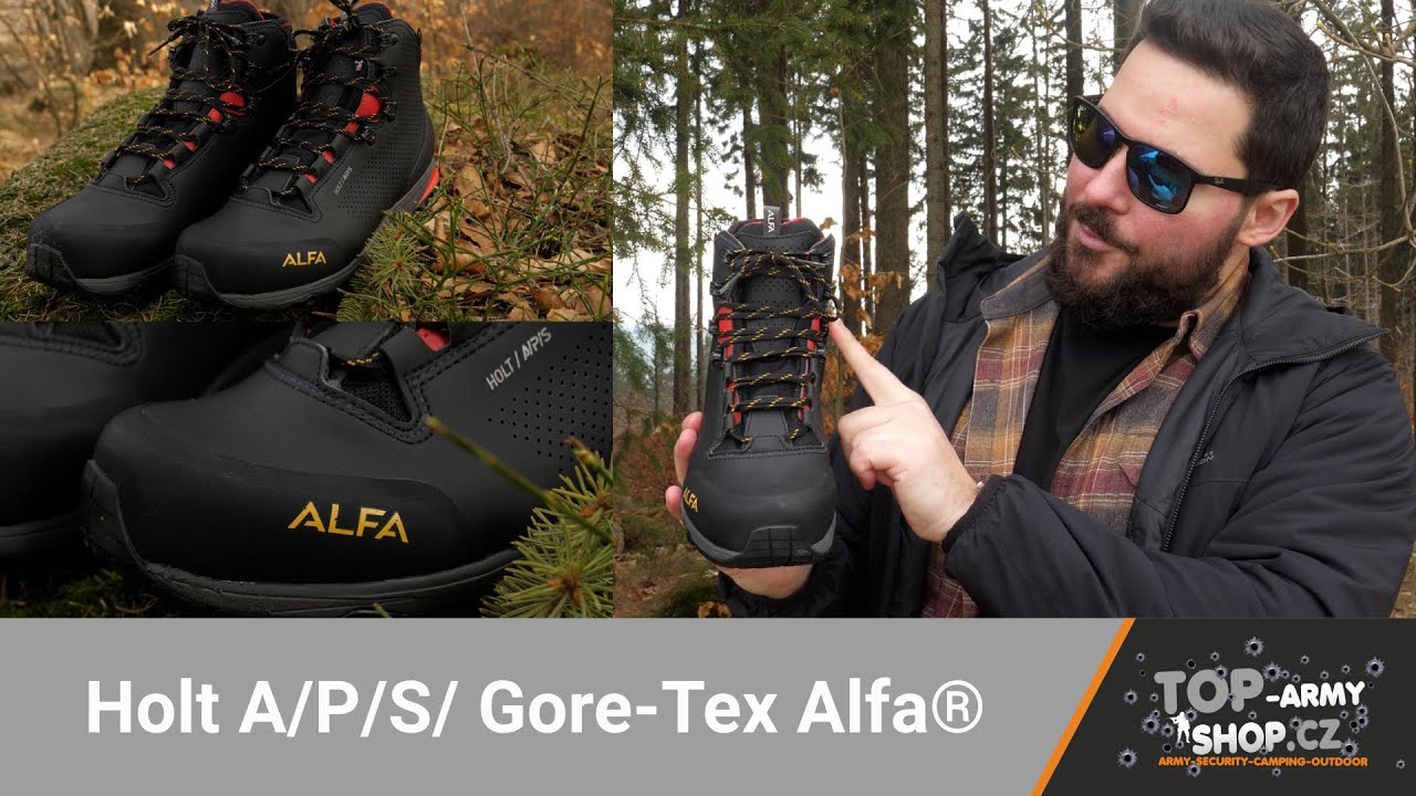 Pánská obuv Holt APS Gore Tex Alfa® Hybridní pohorky z Norska! Rigad