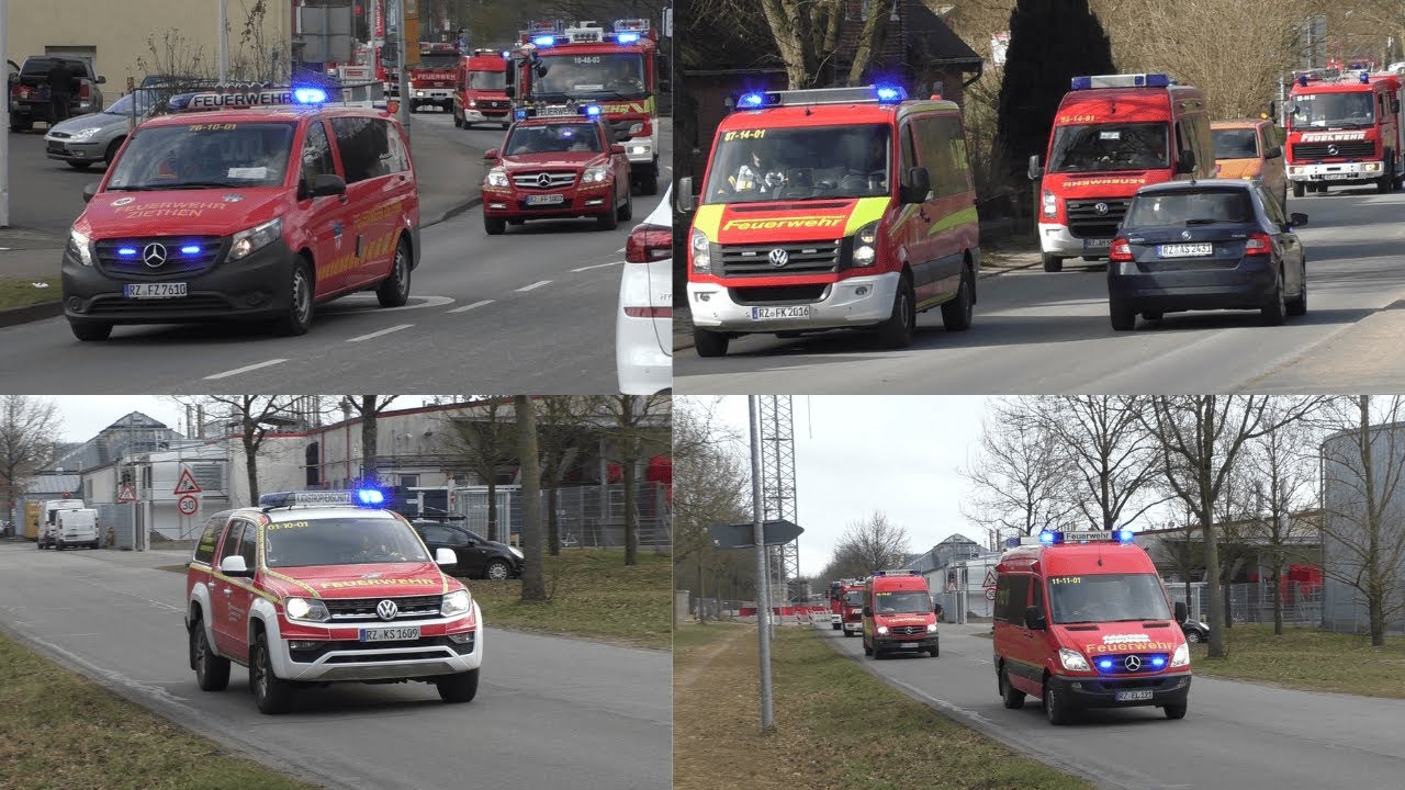 [Alarmübung/Bullhorn] Kolonnenfahrten Kreisfeuerwehrbereitschaften Kreis Herzogtum Lauenburg