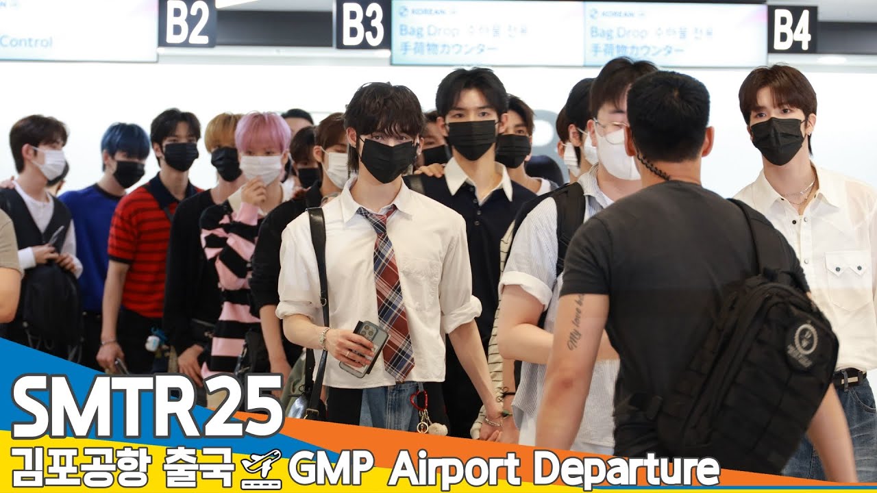 SMTR25, 김포공항 출국✈️'SMTOWN LIVE 2025 in TOKYO’ Airport Departure 2025.8.7 Newsen