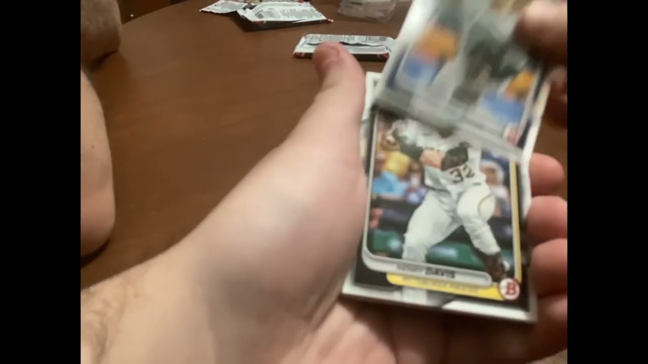 2024 bowman baseball blaster! Case hit top prospect refractor