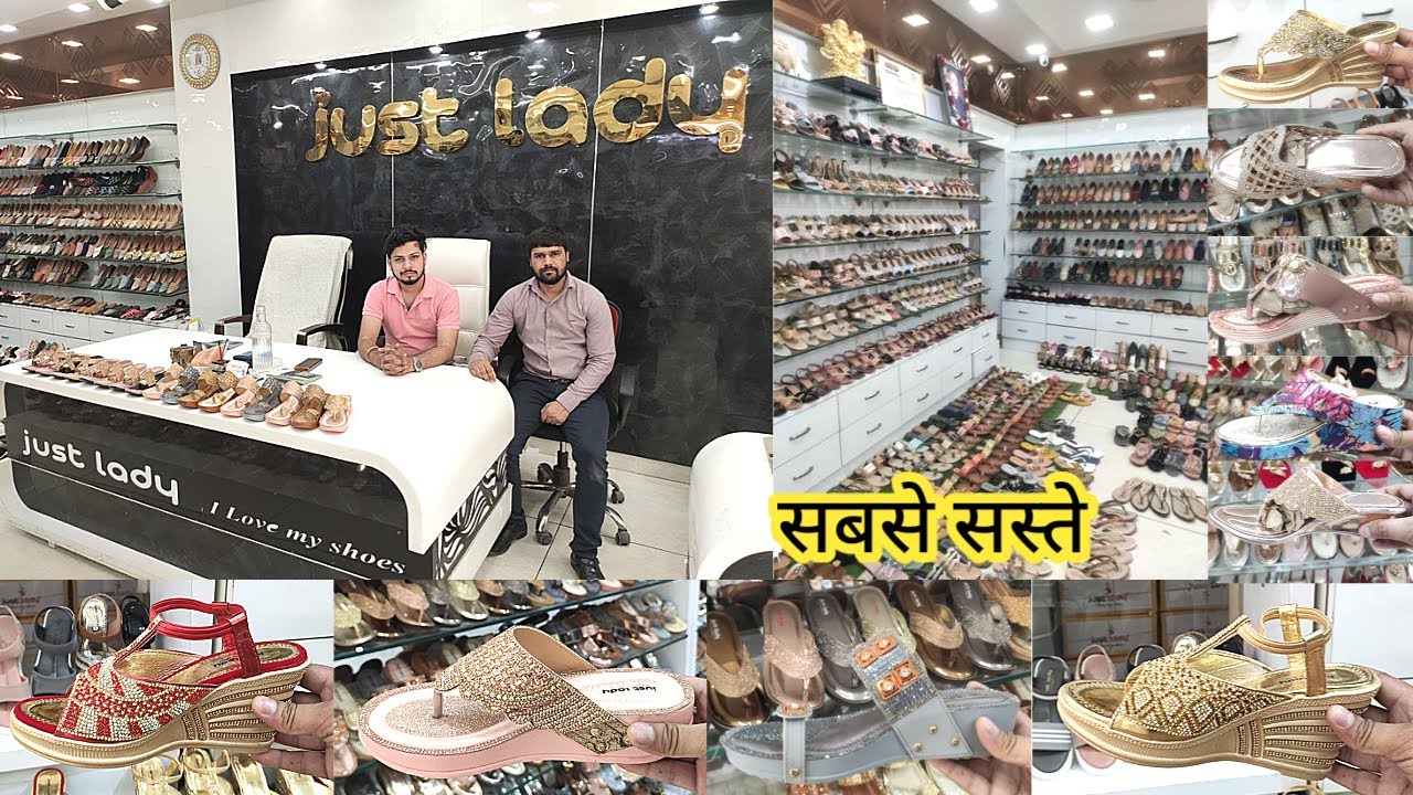 Footwear Wholesale Market | Wedding Party Girls Ladies Footwear | Cheap Price Nangloi Market Delhi