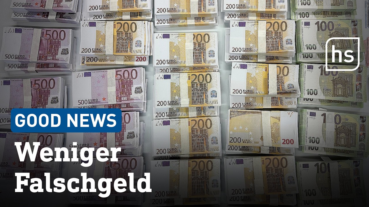 Falschgeld 2025: Weniger und leichter zu erkennen | hessenschau