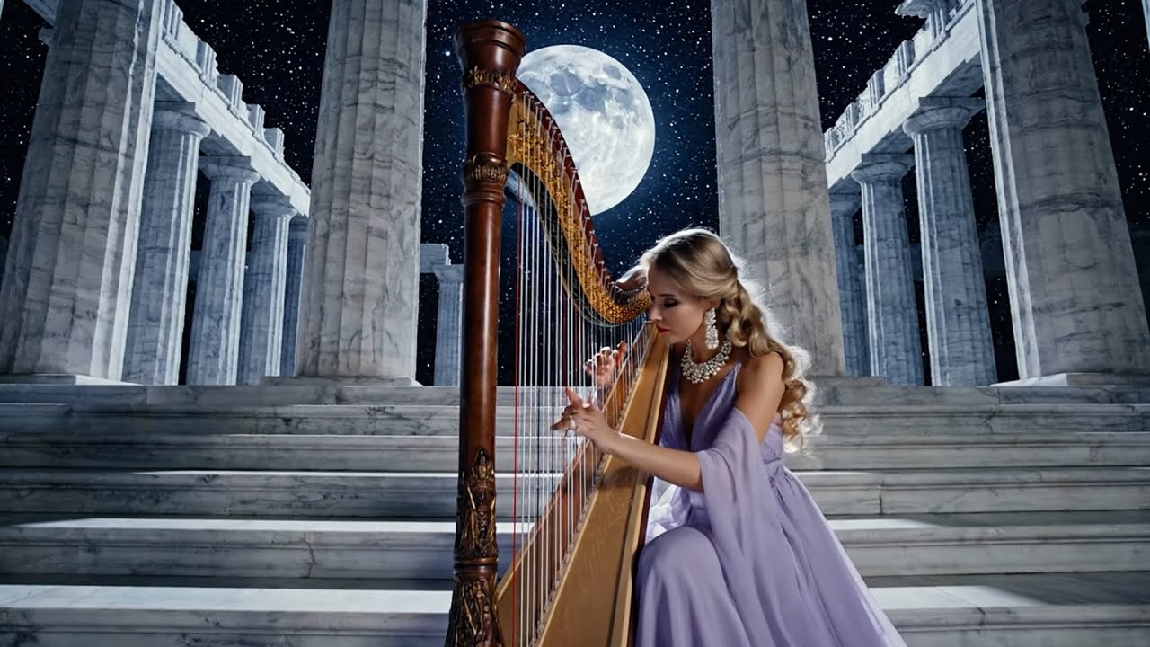 Heavenly Music | Heavenly Harp Instrument | Relaxing Background Music