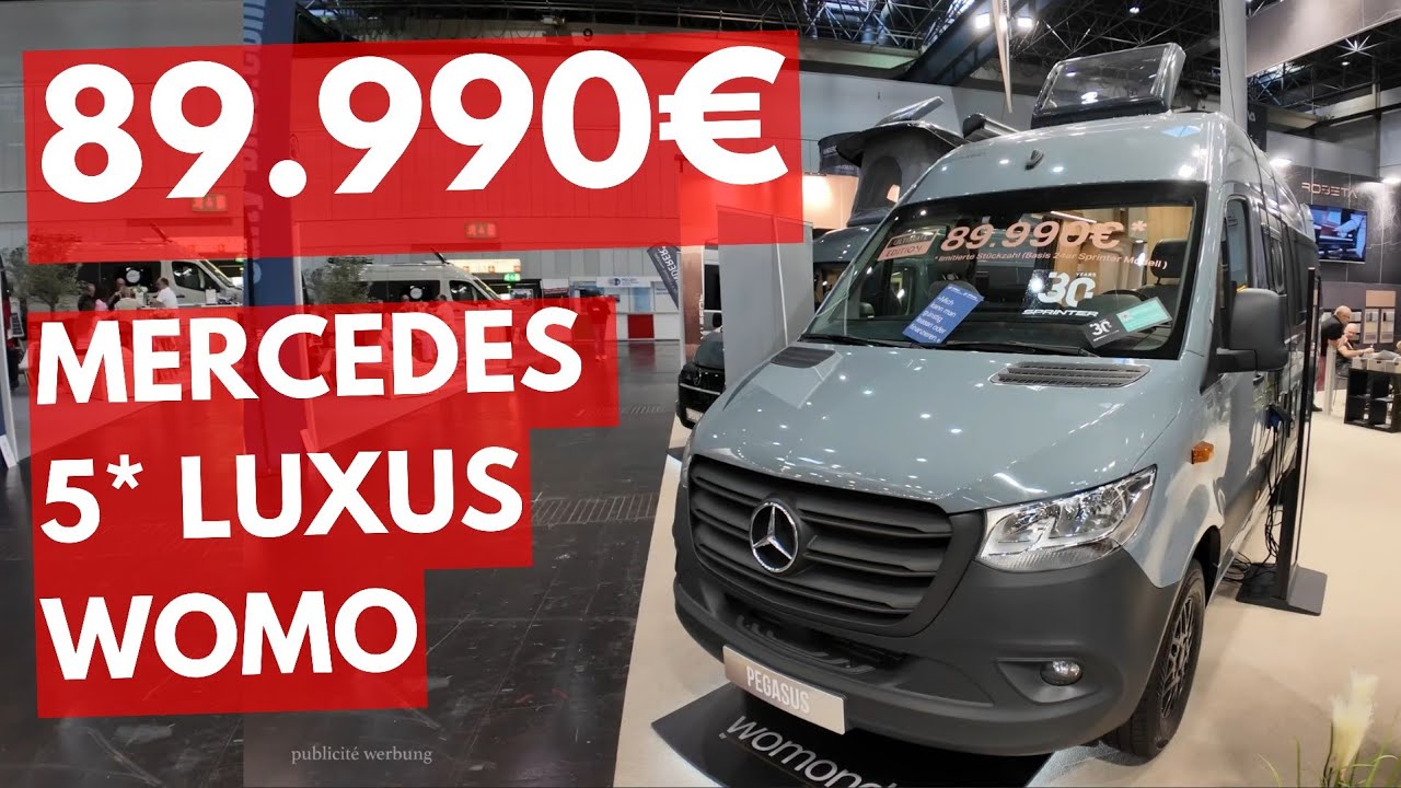 BILLIG Rentner HOTEL 89.990&euro; MINI LUXUS WOHNMOBIL 2026 3,5t Robeta Mercedes Pegasus Ultimate Edition