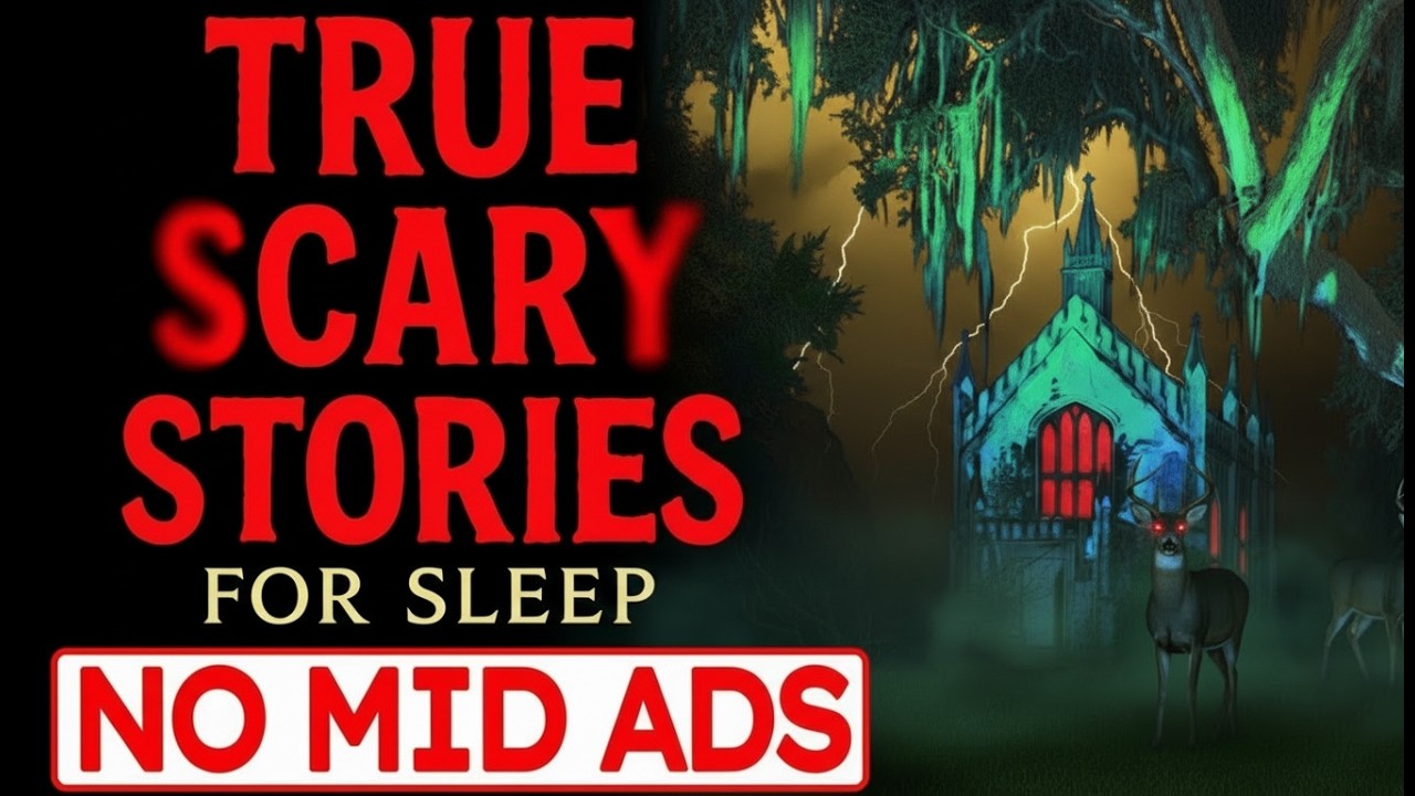 NO ADS 🔴 2 HOURS of TRUE Scary Stories for Sleep | Gentle Rain Sounds | Black screen | Ep. 19