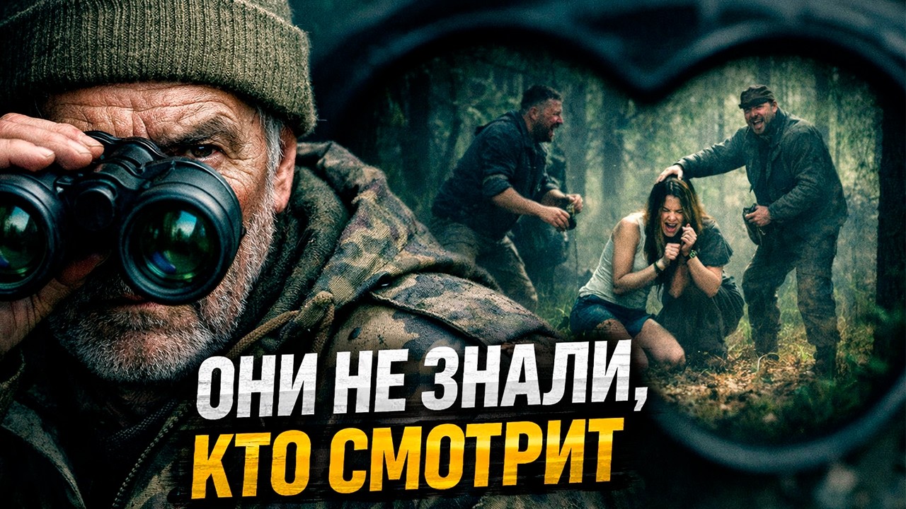 Бандиты мучили девушку в лесу. Они не знали, что их пасет ЛЕГЕНДАРНЫЙ СНАЙПЕР за 2 км...