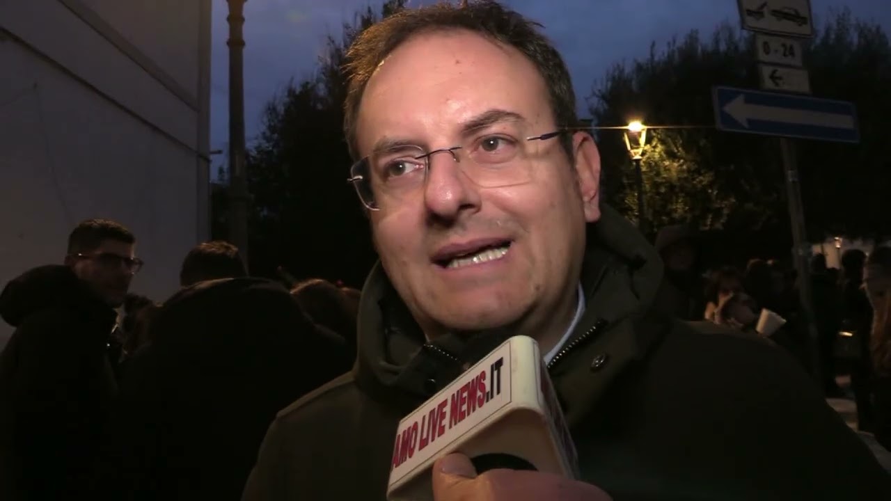 Fiaccolata Isernia  a sostegno della sanità pubblica - Interviste ai politici