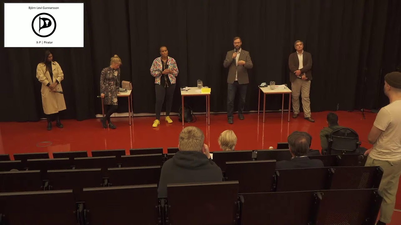 Skuggakosningar í FÁ 2021 umræður í sal – 7. september