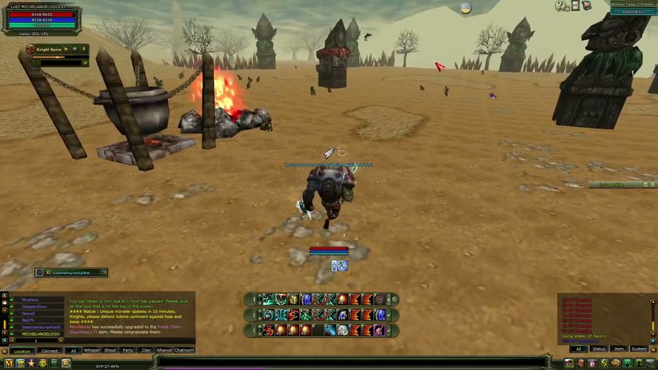 19.01.2026 Knight Online Güncel Pandora