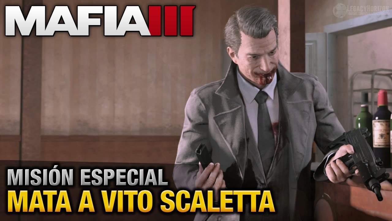 Mafia 3 PC - Misión Especial - Mata a Vito Scaletta (Español / Sin Comentario - 1080p 60fps)