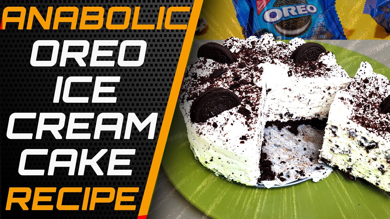 Low Calorie Oreo Ice Cream Cake | Anabolic Dessert Recipe