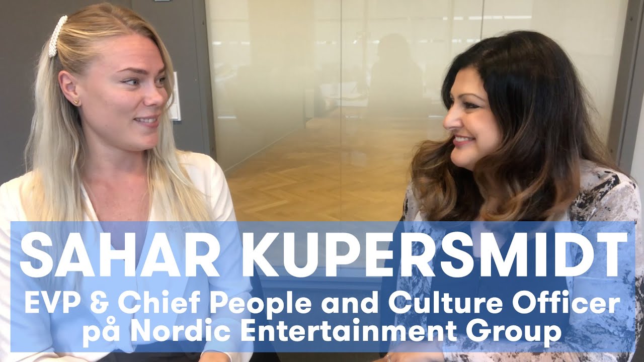 #HREats  |  Sahar Kupersmidt, EVP & Chief and Culture Officer p&aring; Nordic Entertainment Group