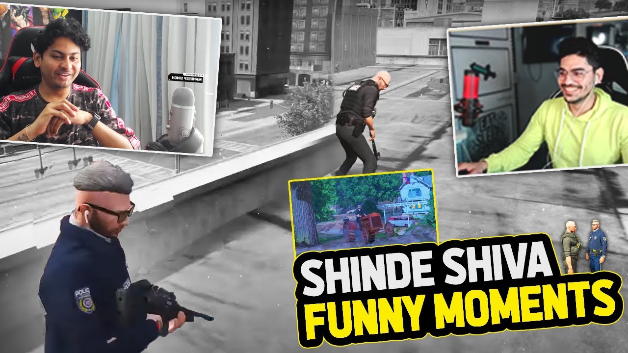 SHINDE SHIVA FUNNY MOMENTS PART 2 | GTA V HTRP PATT SE @DynamoGaming