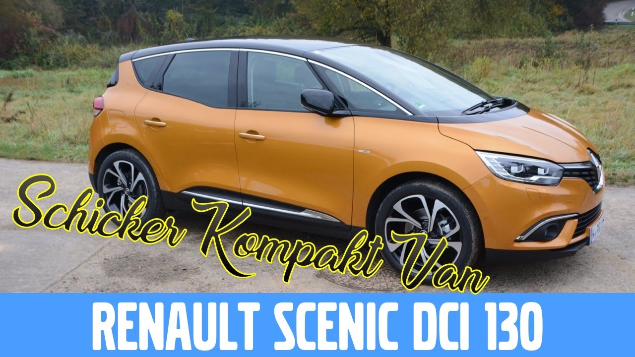 Renault Scenic ENERGY dCi 130 Bose Edition - Test, Review und Fahrbericht