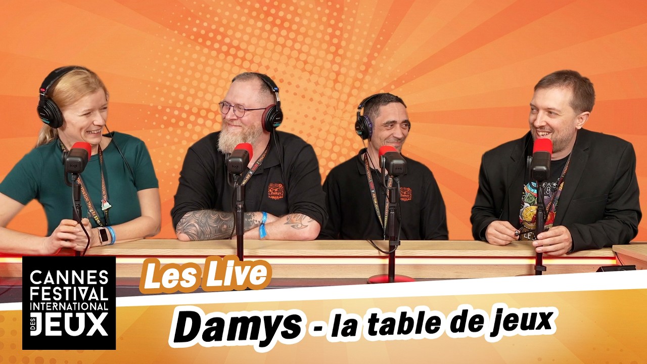 Damys La table de jeux - Festival des Jeux de Cannes 2026