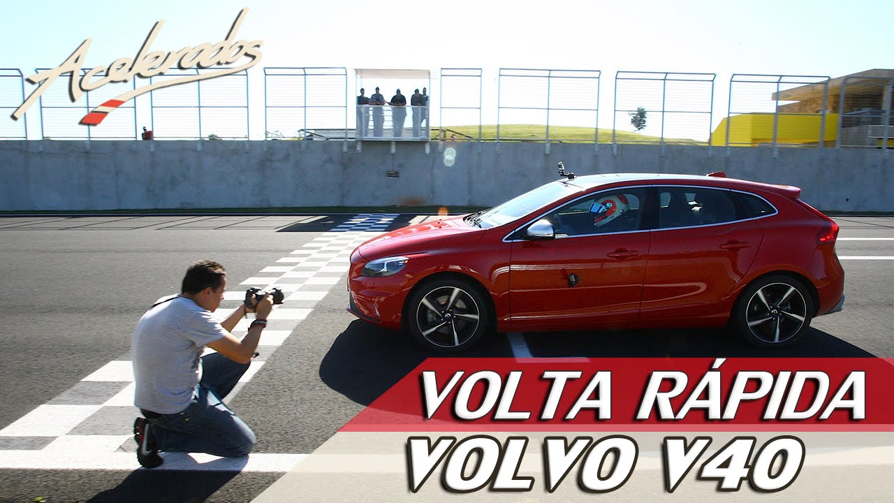 VOLVO V40 T5 - VOLTA RÁPIDA #37 COM RUBENS BARRICHELLO | ACELERADOS