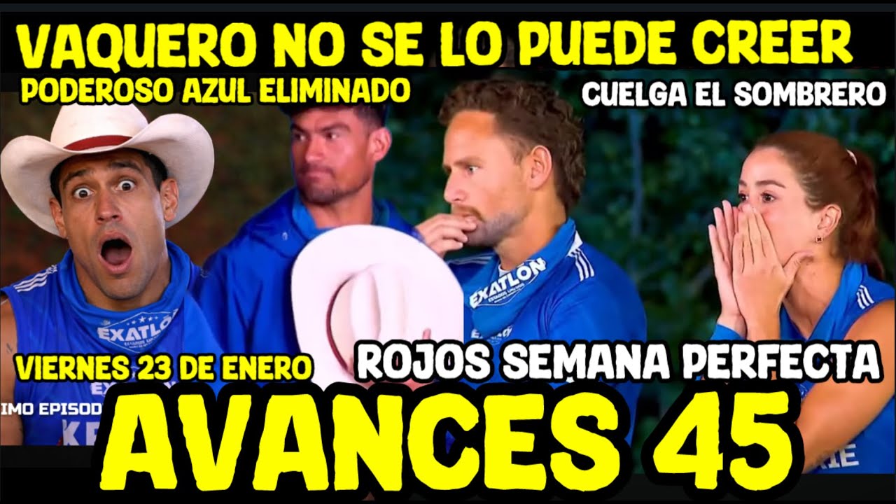 Esto ocurrirá en EXATLON ESTADOS UNIDOS viernes 23 DE ENERO