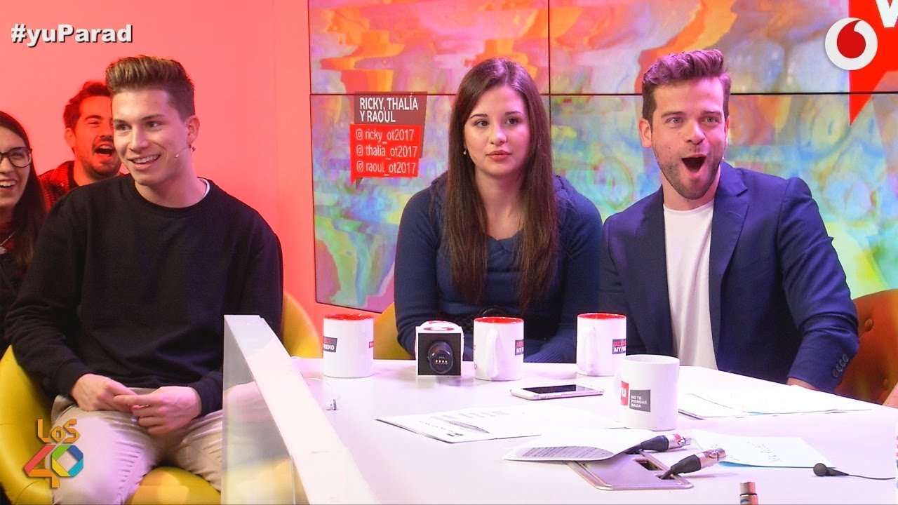 Raoul, Thalía y Ricky de OT2017 nos cuentan sus planes de futuro #yuParad