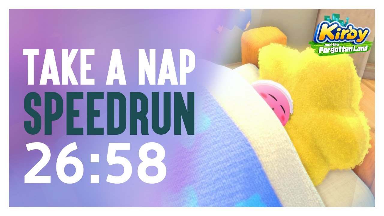 Very cozy Kirby speedrun, that you can try too!