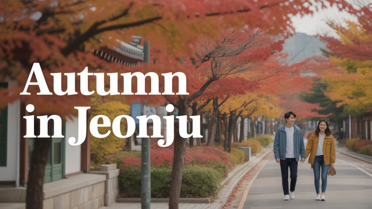 I visited Most Beautiful Jeonju City During Autumn Season in South Korea