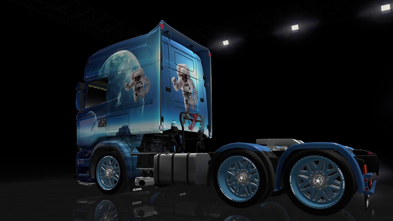 A.T.S...LIVE...Featuring...Scania R x Cat C15 6NZ 550hp Eng...Owned Trailer Contracts..Let's Play
