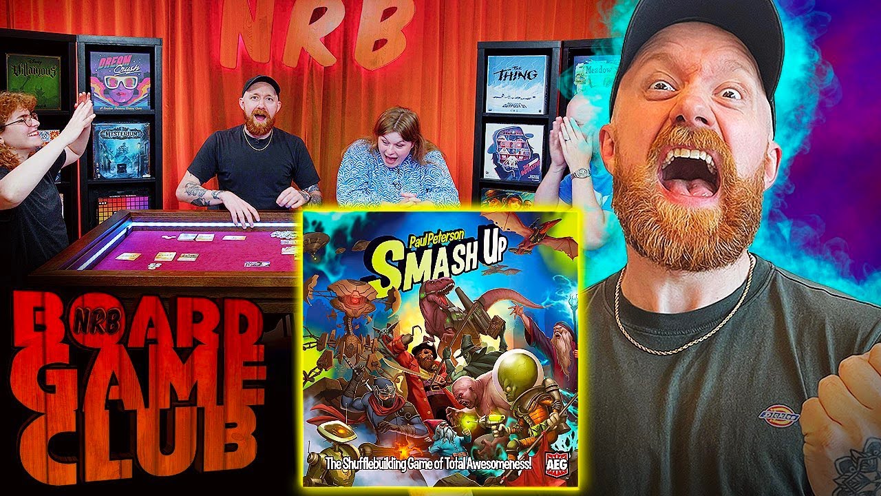Let's Play SMASH UP | Board Game Club