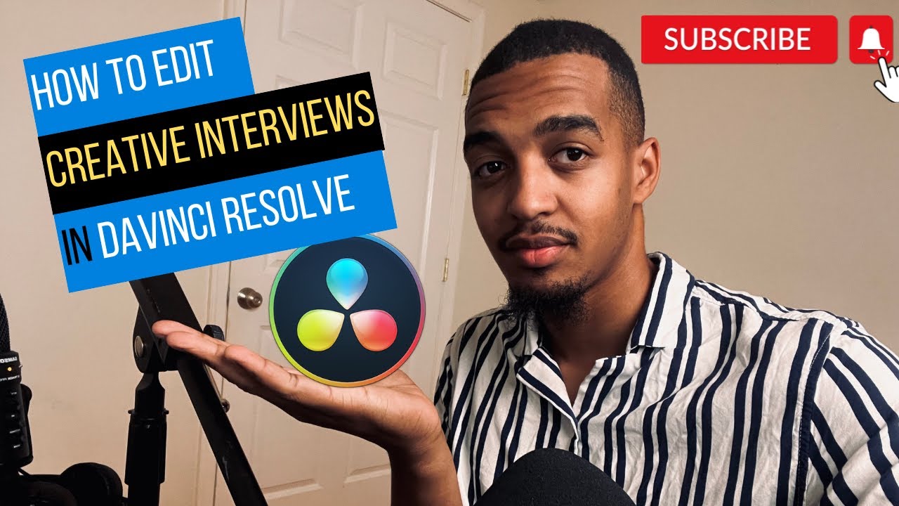 How I EDIT a Creative Interview in Davinci Resolve