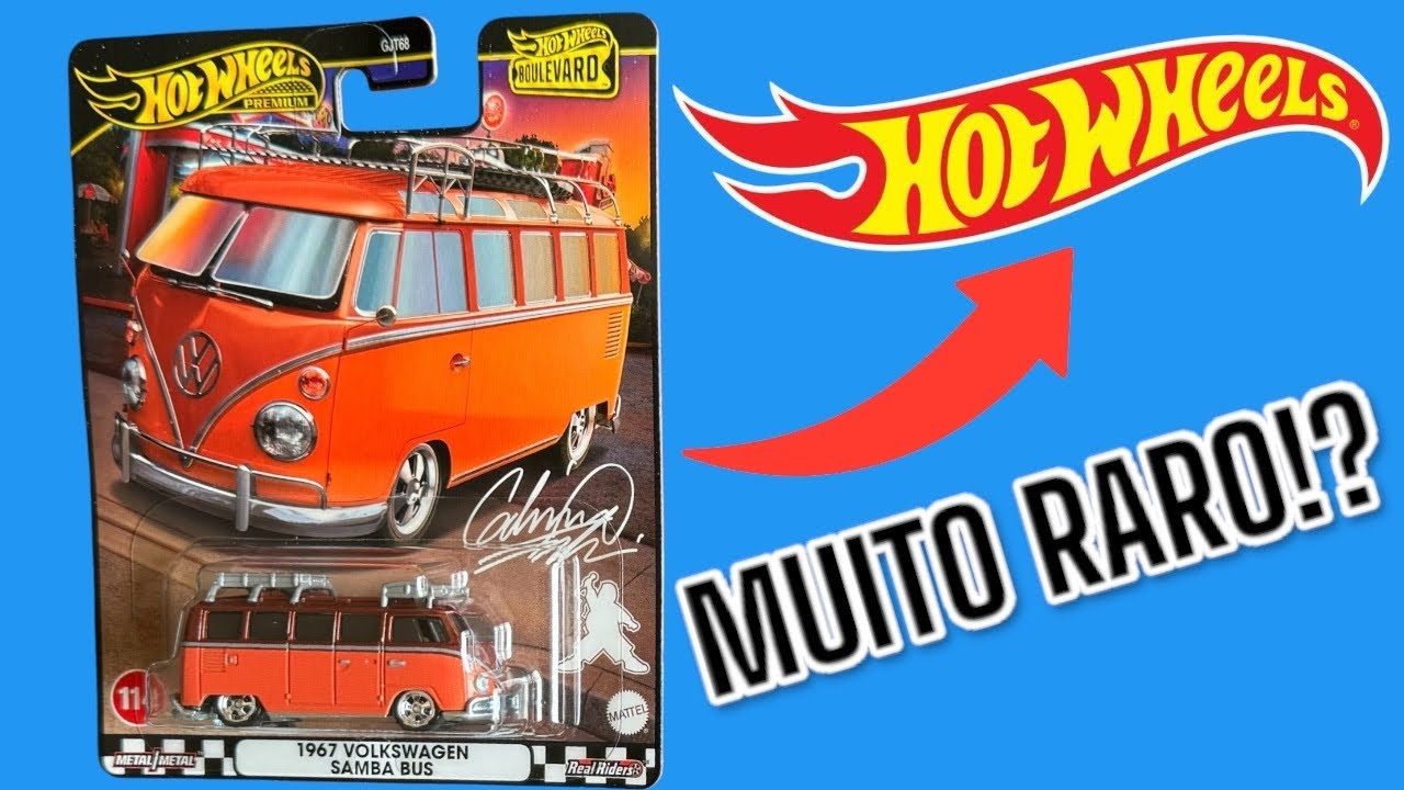 CAIXA DE HOT WHEELS BOULEVARD 2024 COM A NOVA KOMBI