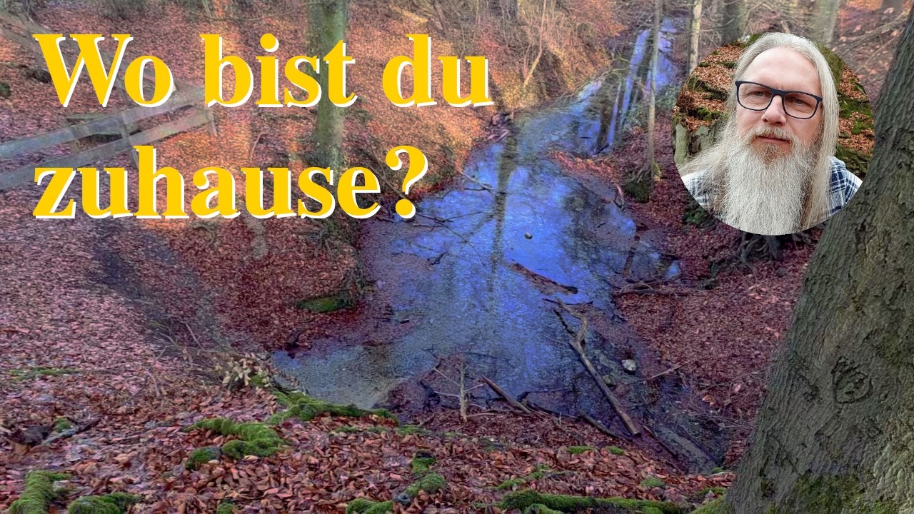 Bist du zuhause? Ich bin.