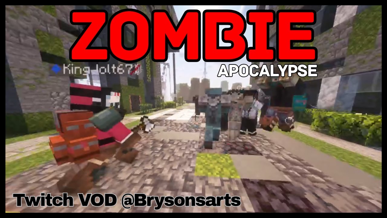 Zombie Apocalypse with my friend! Twitch VOD
