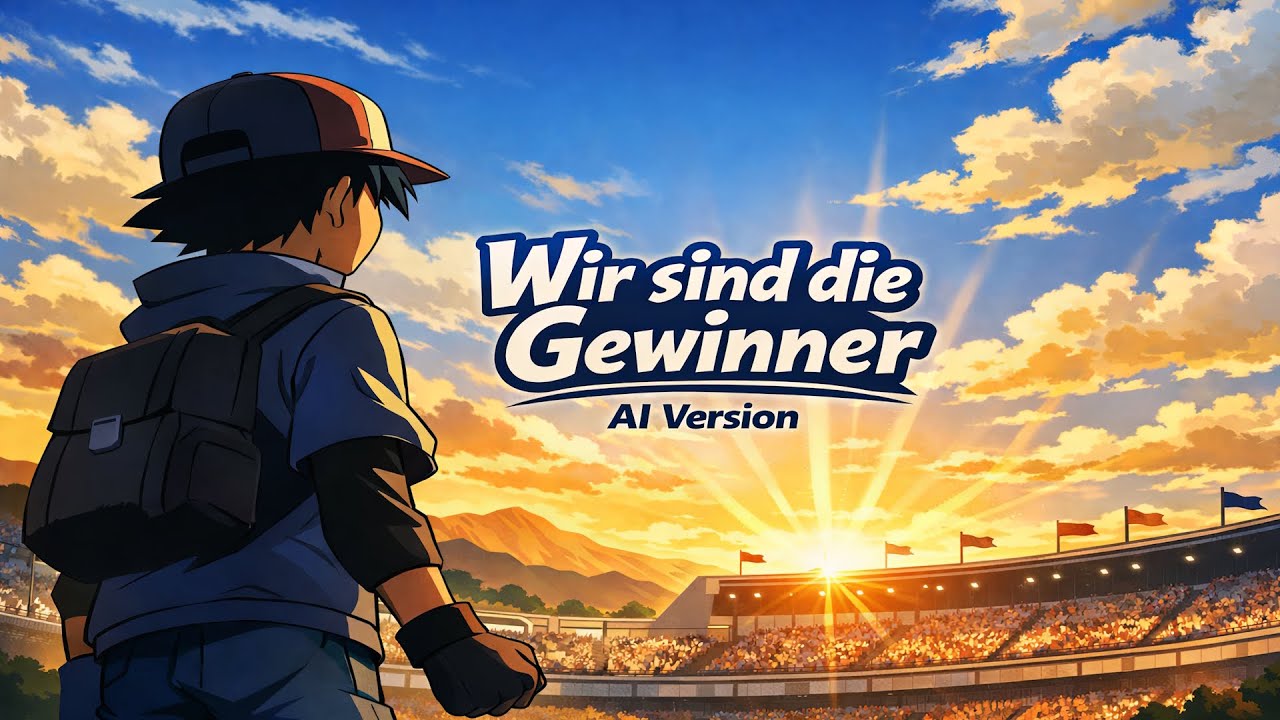 Pokémon - Wir sind die Gewinner (OP4)【Deutsche AI Version】