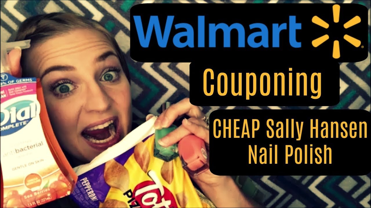 WALMART Coupon Deals | CHEAP Sally Hansen Nail Polish!