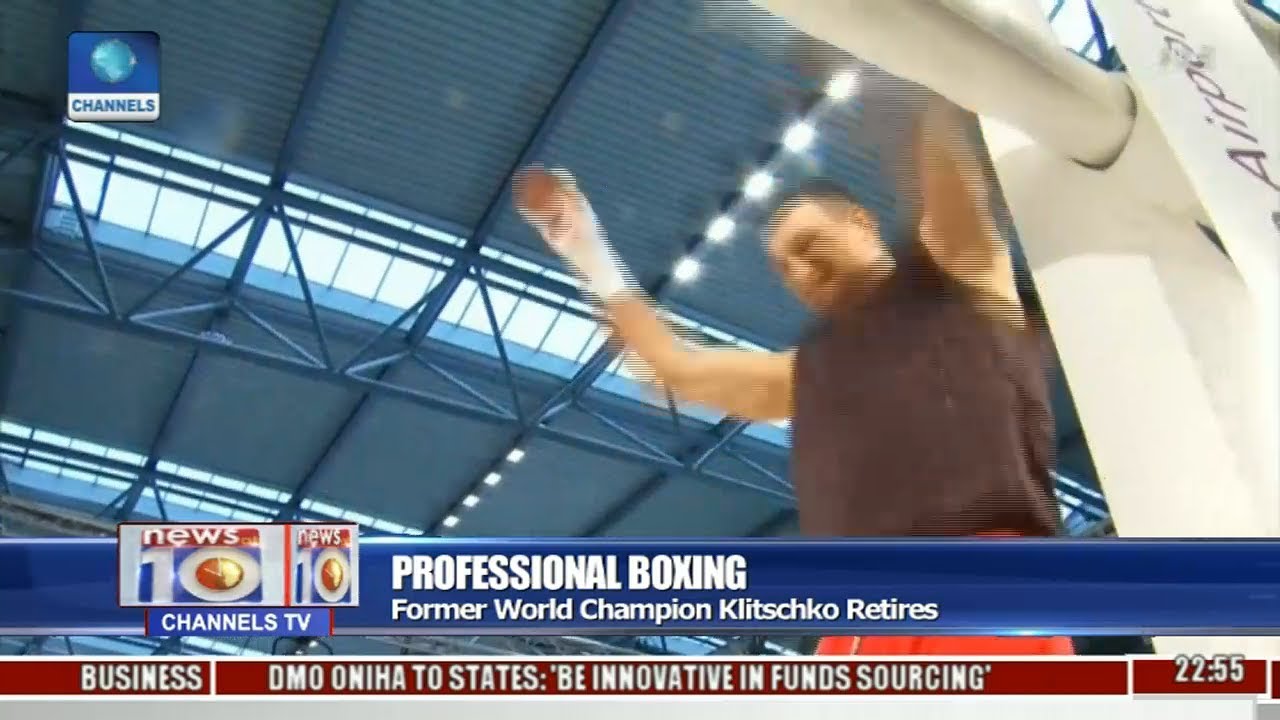 News@10: Fmr World Boxing Champion Klitschko Retires 03/08/17 Pt 4