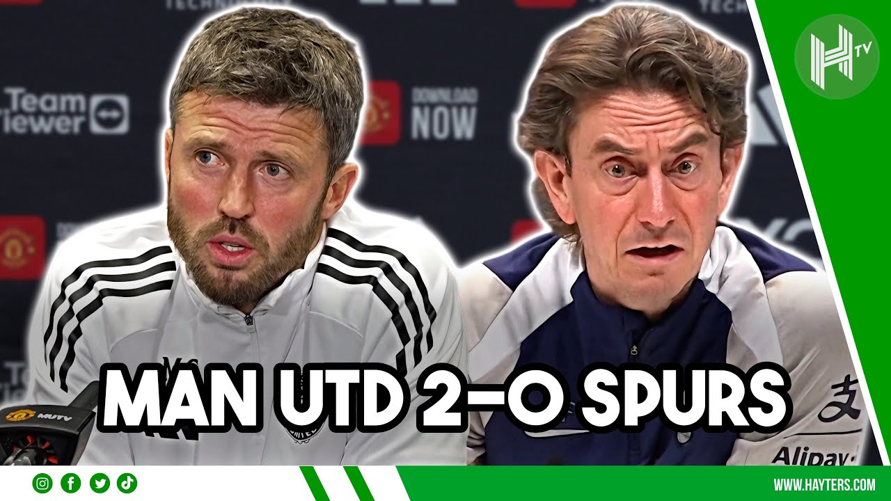 LIVE | Man Utd 2-0 Spurs | Michael Carrick & Thomas Frank