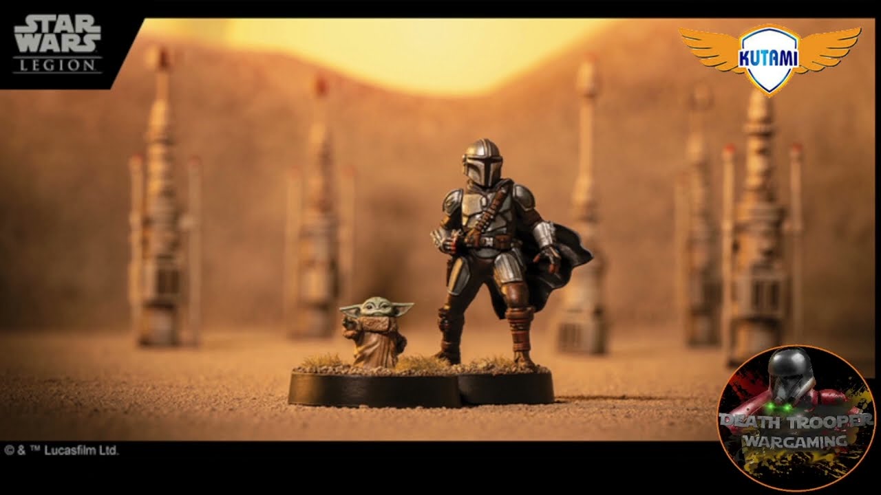 Star Wars Legion Einheit unter der Lupe: Din Djarin & Grogu 