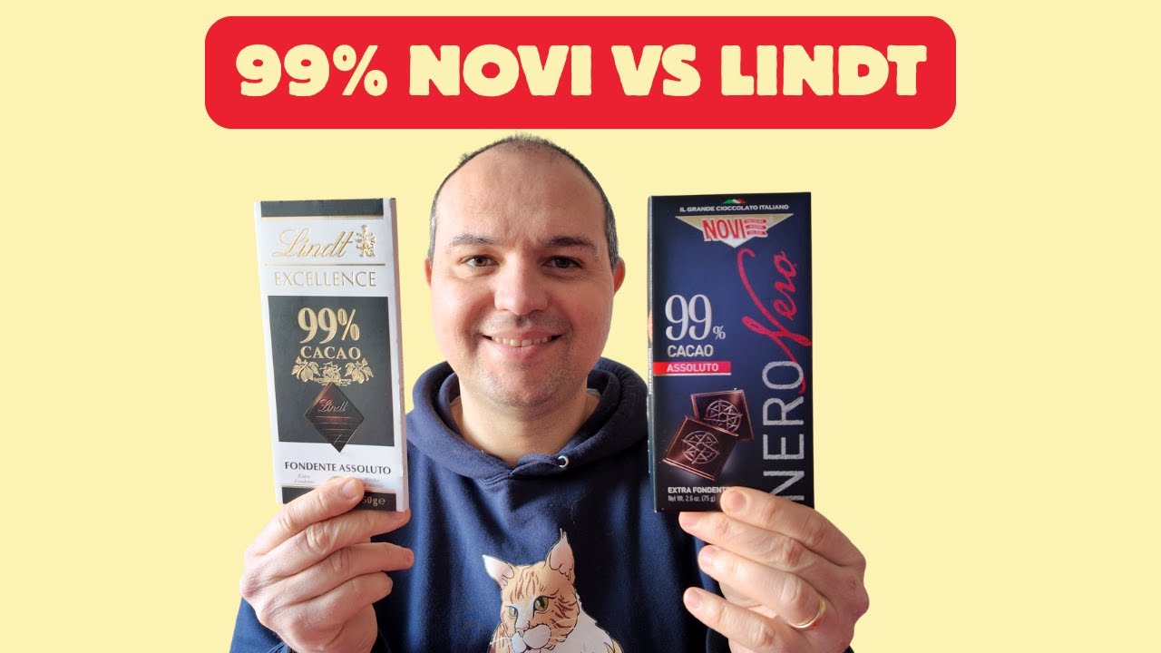 Cioccolato 99% a confronto: Novi vs Lindt | Qual è il migliore?