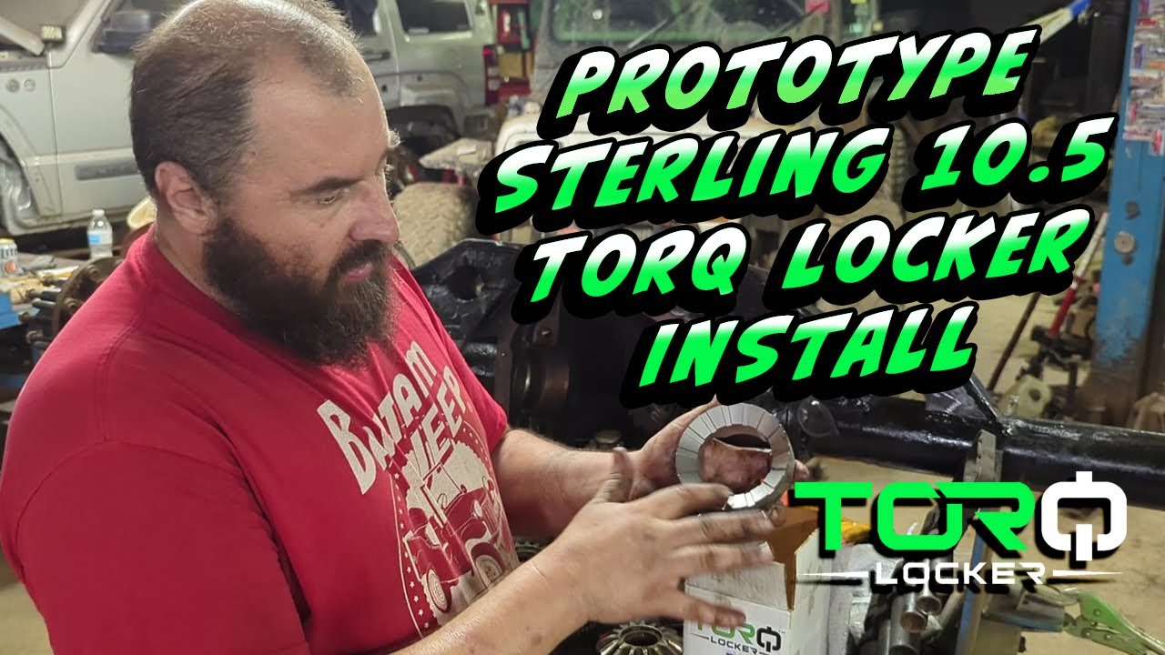 Installing a Prototype Sterling 10.5 Torq Locker for the One Ton YJ