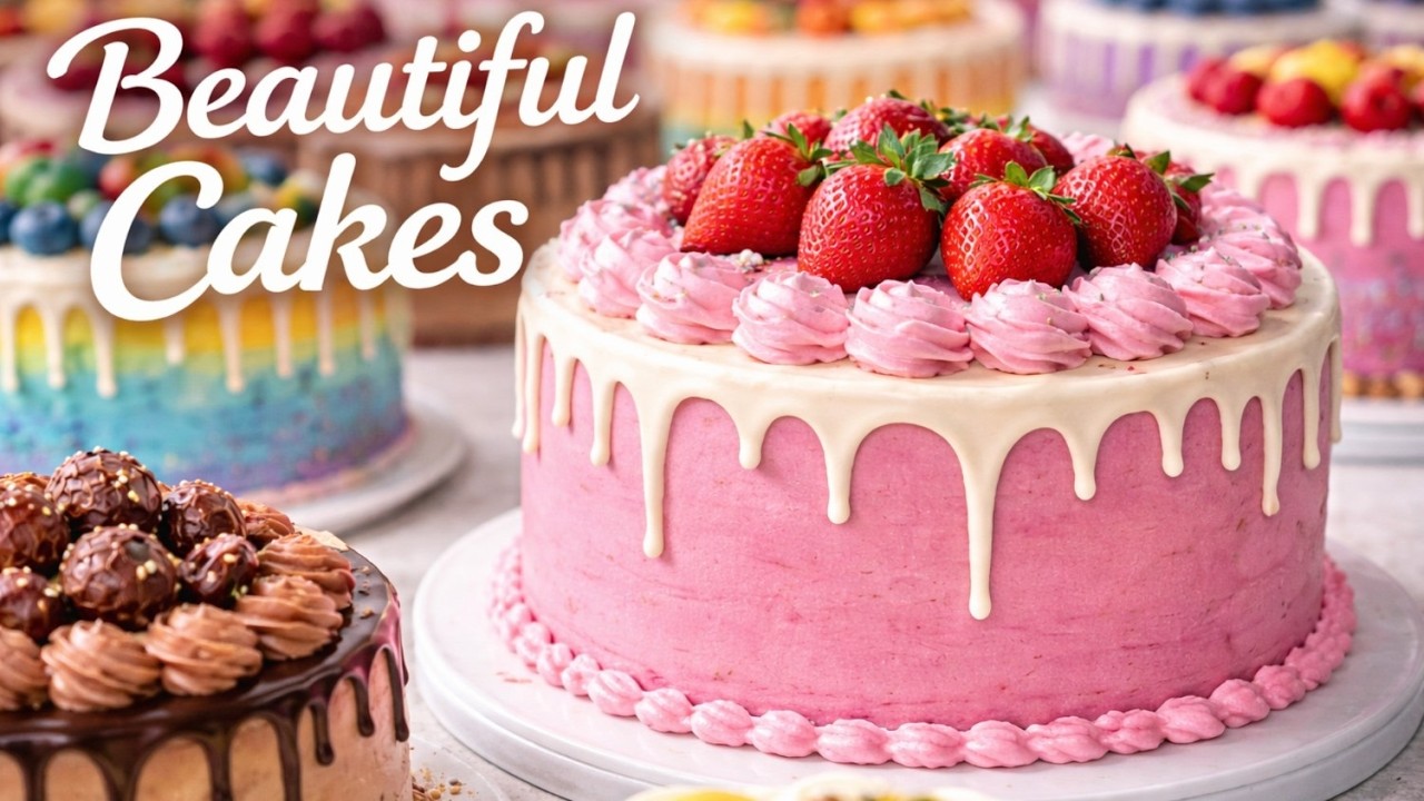 ASMR: Beautiful Cakes & Calm Moments