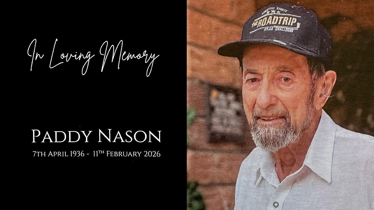 Paddy Nason 7th April 1936 - 11th February 2026