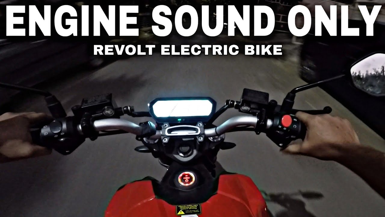 Revolt RV400 Electric Bike |Pure sound [Raw Onboard]