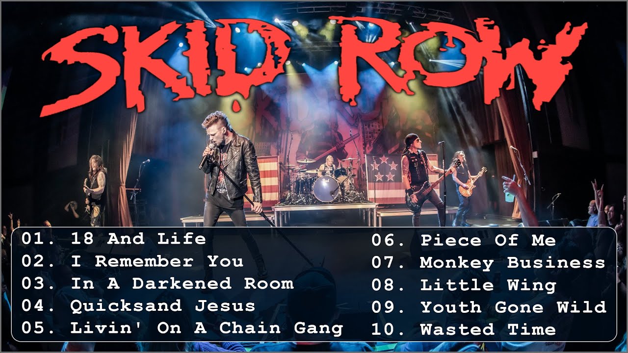 Skid Row Greatest Hits - Best Songs Of Skid Row - Skid Row Full Album