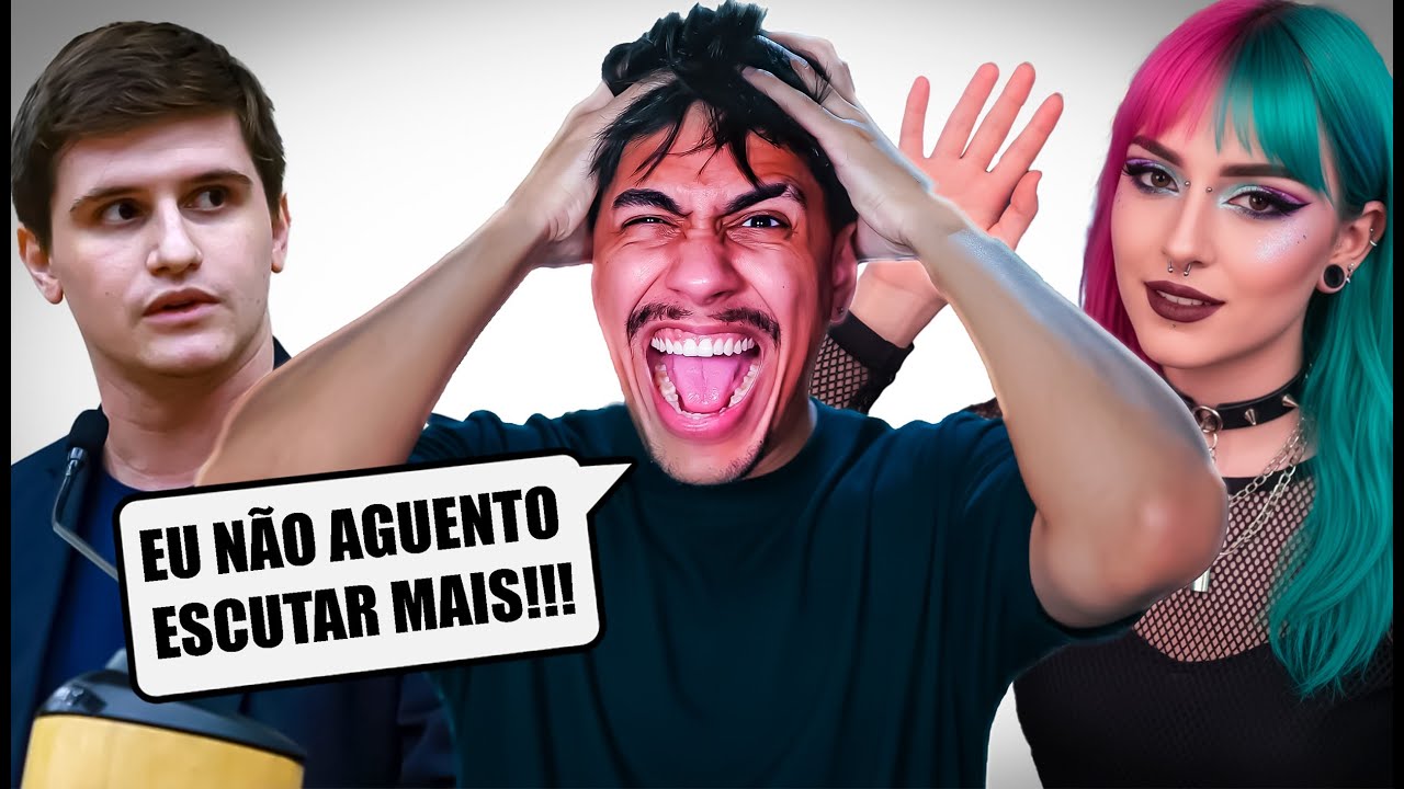 1 CONSERVADOR vs 20 ESQUERDISTAS | ZONA DE FOGO | REAGINDO ‹ Ine ›