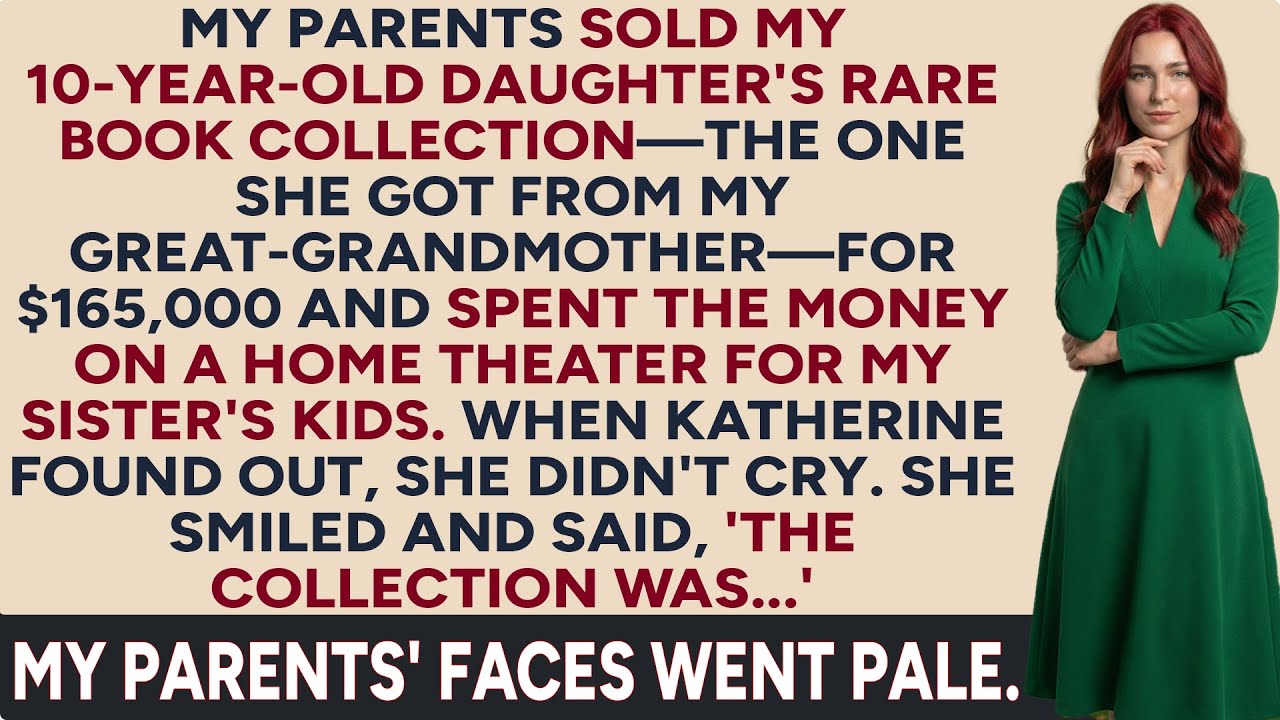 My parents STOLE my daughter’s rare book collection and sold it for $165,000