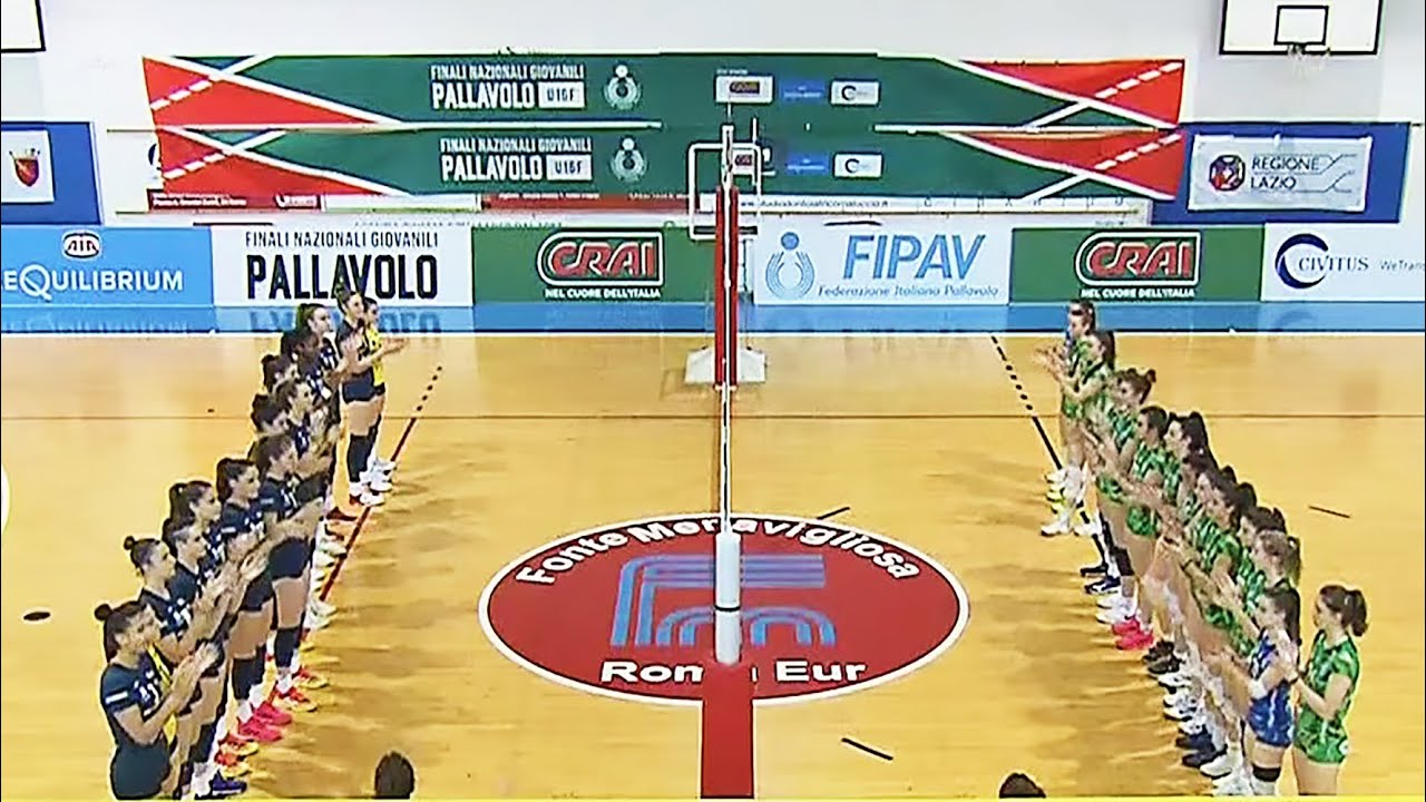 FINALE nazionale pallavolo U16F - VOLLEY ACADEMY PIACENZA  vs  VALENTINO RICCI IMOCO VOLLEY S. DONA'