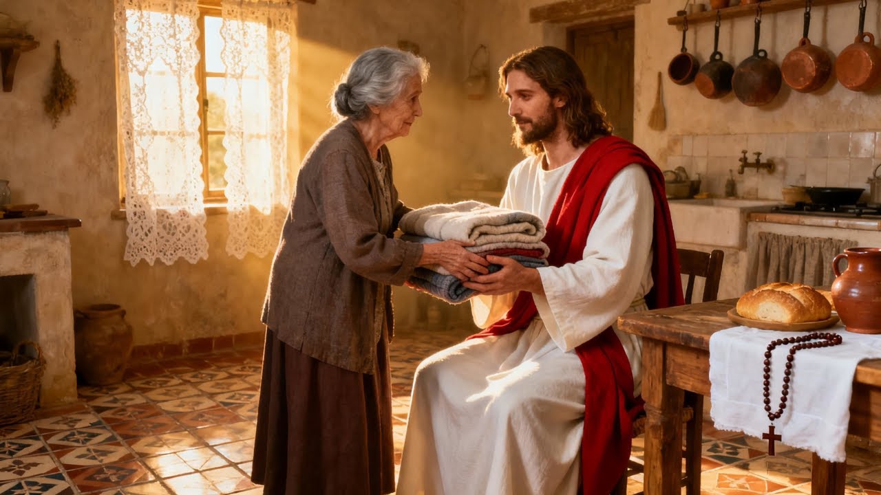 O văduvă a oferit adăpost unui străin… era Isus Hristos în formă umană