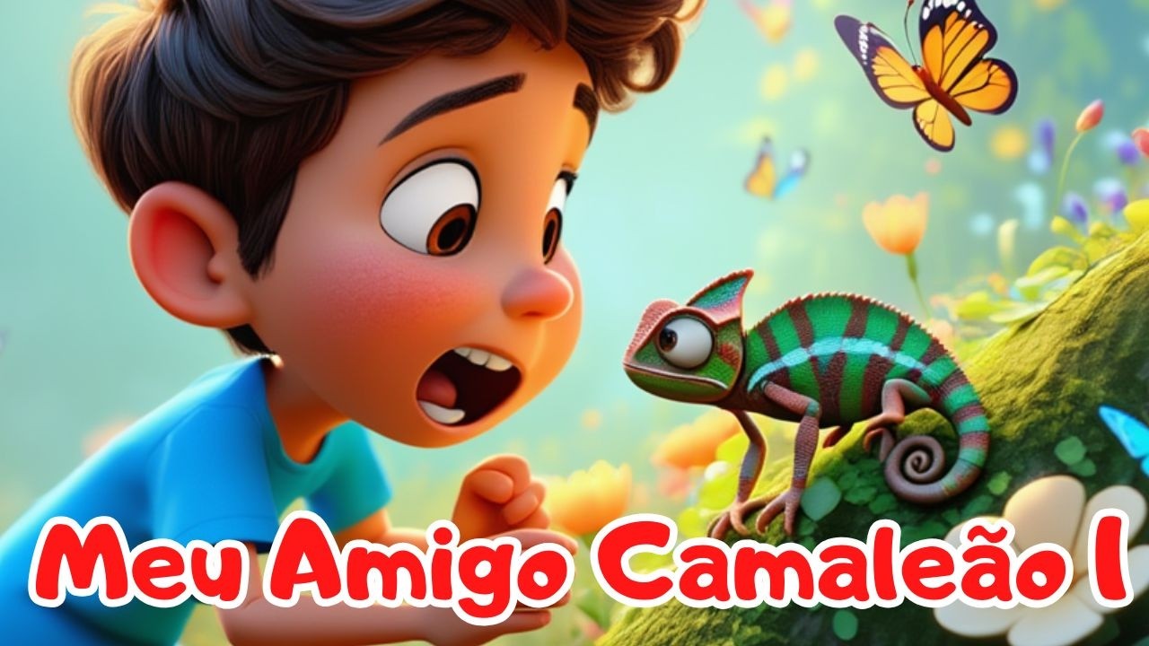 Meu Amigo Camaleão 1🦎✨| Nico Adota um Bichinho Muito Curioso! 🐾💖 | #318798