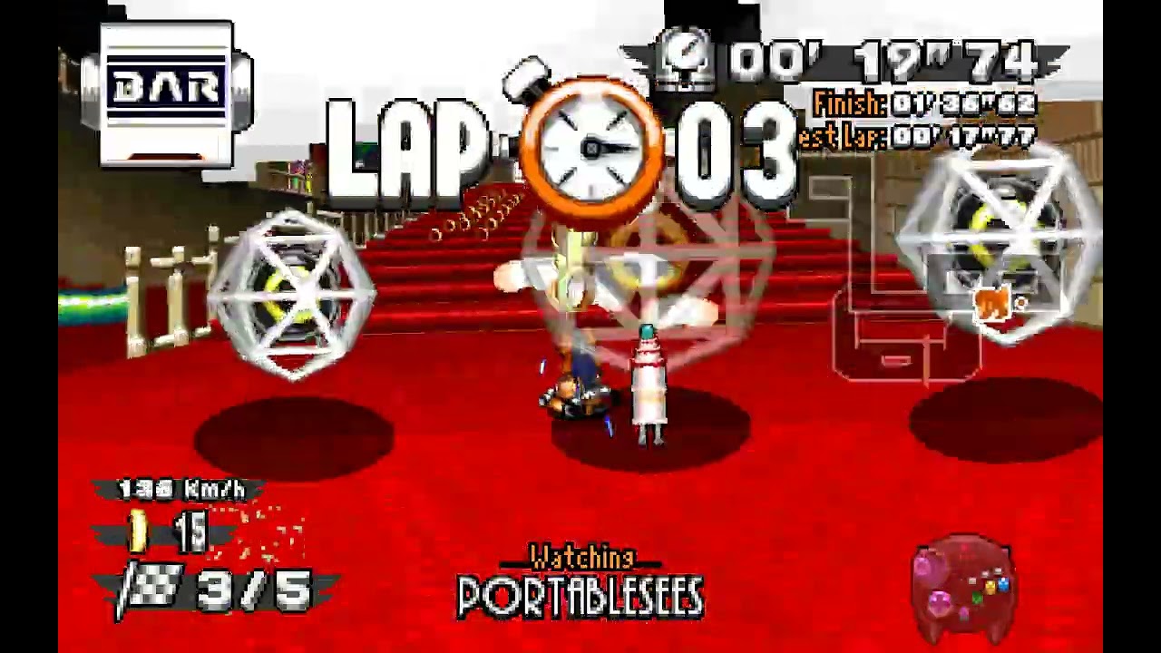 Dr. Robotnik's Ring Racers V2.3  - Hanagumi Hall - 01'36